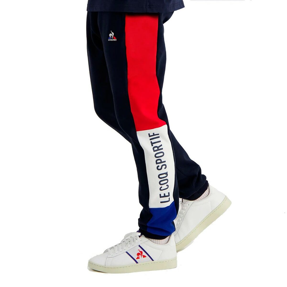 Pantalon de Trening pentru Adulți Le coq sportif  TRI PANT SLIM 2310016 Bărbați Bleumarin - Mărime XL