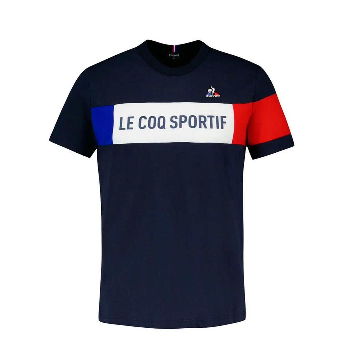 Tricou cu Mânecă Scurtă Bărbați TRI TEE SS Nº1 M SKY CAPTAIN Le coq sportif 2310010 Bleumarin - Mărime M