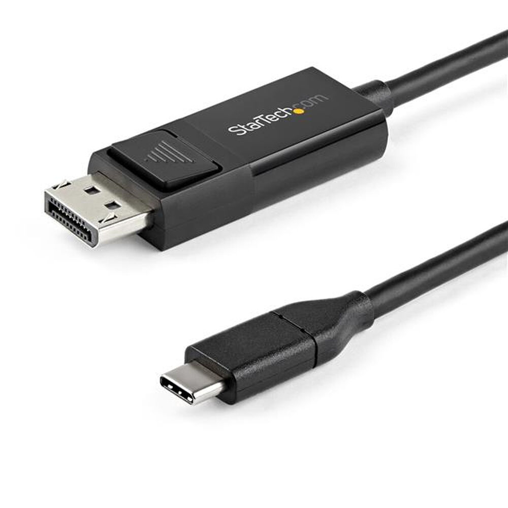 Adaptor USB C la DisplayPort Startech CDP2DP1MBD           Negru 1 m