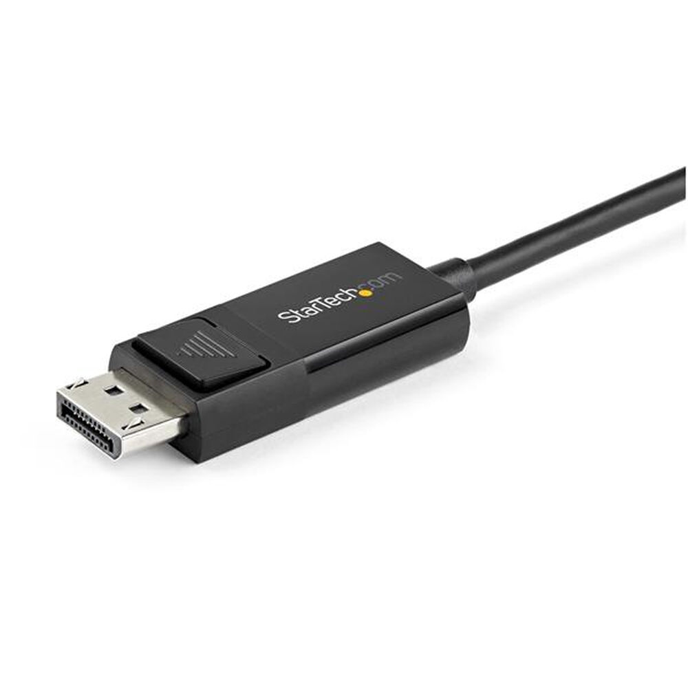 Adaptor USB C la DisplayPort Startech CDP2DP1MBD           Negru 1 m