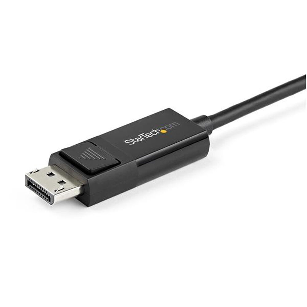 Adaptor USB C la DisplayPort Startech CDP2DP2MBD           Negru