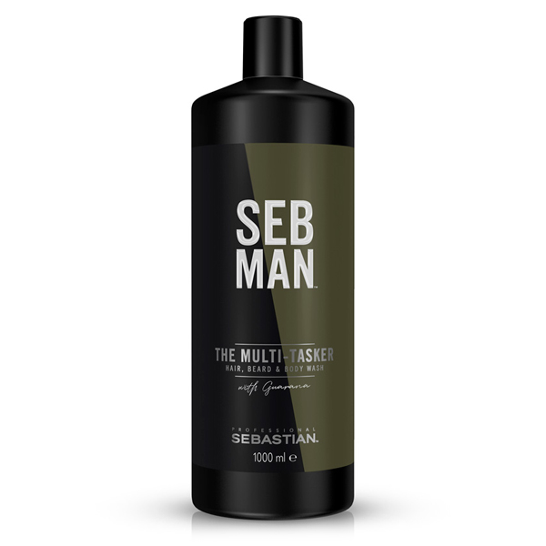 Șampon The Multitasker Seb Man 3 in 1 (1000 ml)