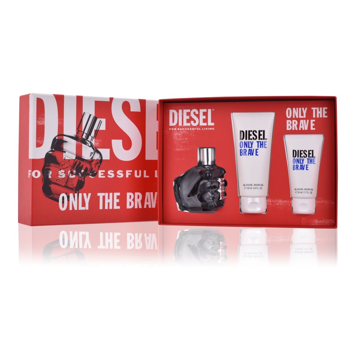 Set de Parfum Bărbați Diesel Only the Brave 3 Piese
