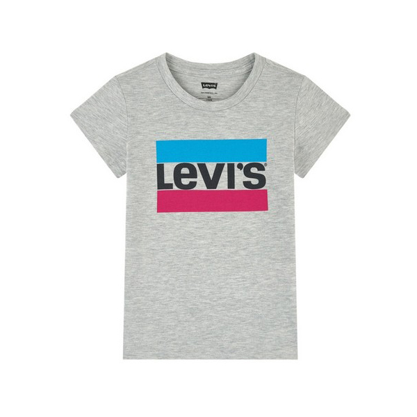 Tricou cu Mânecă Scurtă Copii Levi's Sportswear Logo Tee Gri - Mărime 3 Ani