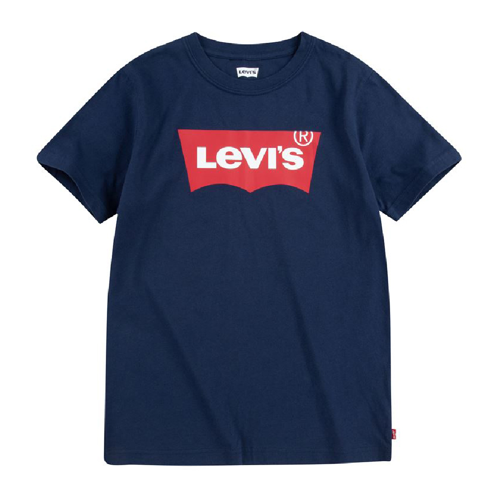 Tricou cu Mânecă Scurtă Copii Levi's Batwing Boy Dark Albastru închis - Mărime 16 Ani 