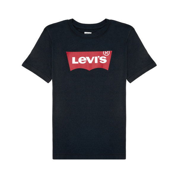 Tricou cu Mânecă Scurtă Copii Levi's BATWING TEE - Culoare Negru