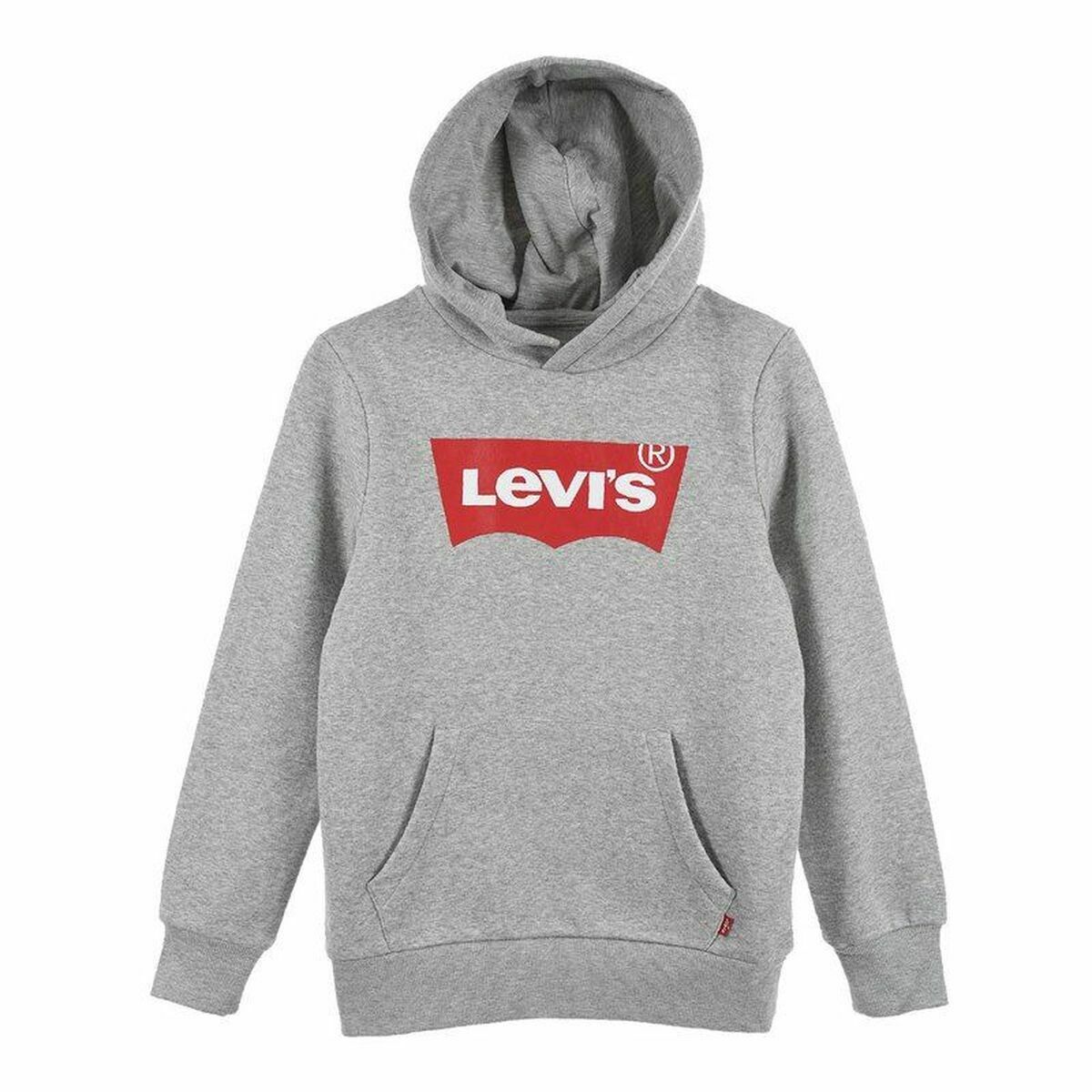 Hanorac fără Glugă Bărbați Levi's Batwing Screenprint Gri - Mărime 16 Ani 