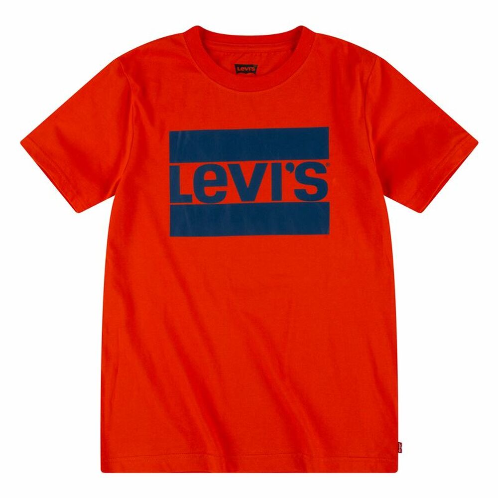 Tricou cu Mânecă Scurtă Levi's Sportswear Logo B Roșu - Mărime 5 Ani