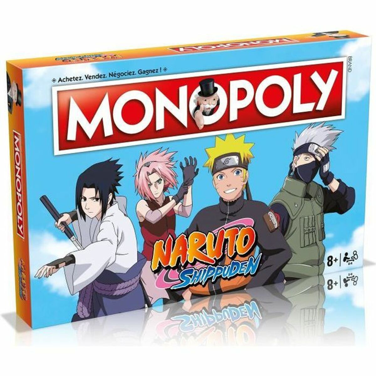 Joc de Masă Winning Moves MONOPOLY Naruto (EN)