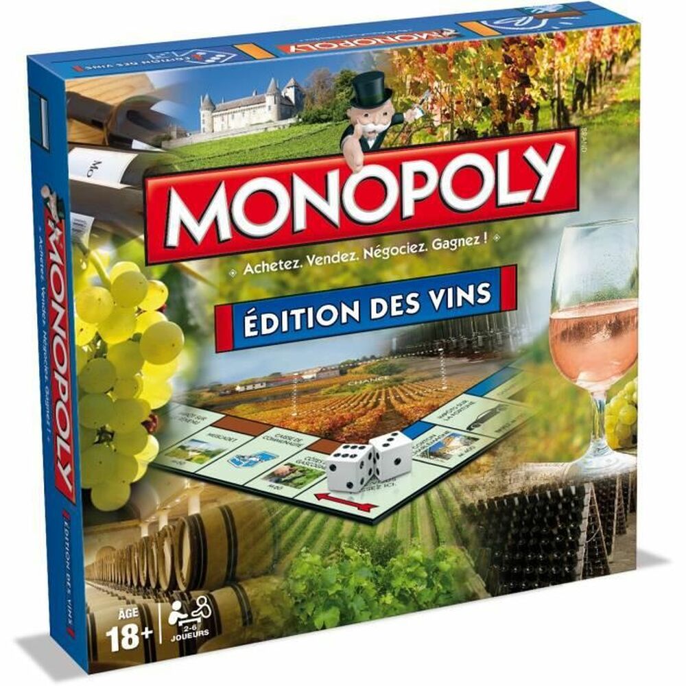 Joc de Masă Winning Moves MONOPOLY  Editions des vins (FR)