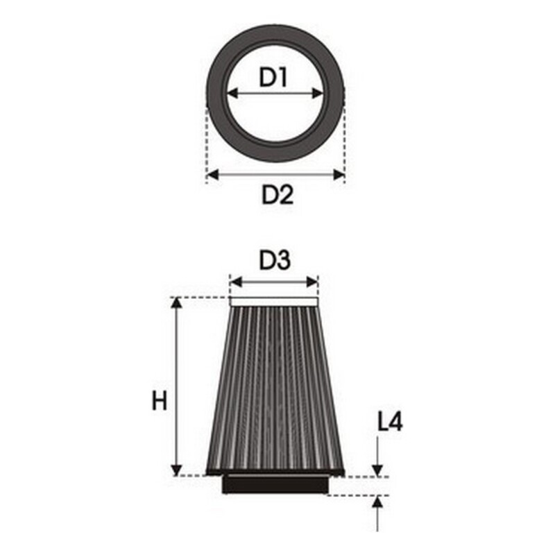 Filtru de aer Green Filters K2.85