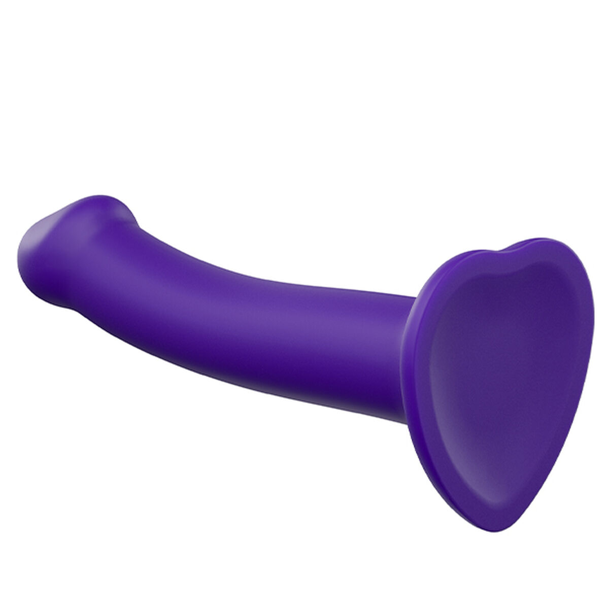 Dildo Dual Density Strap-on-me Purple Silicon - Mărime L