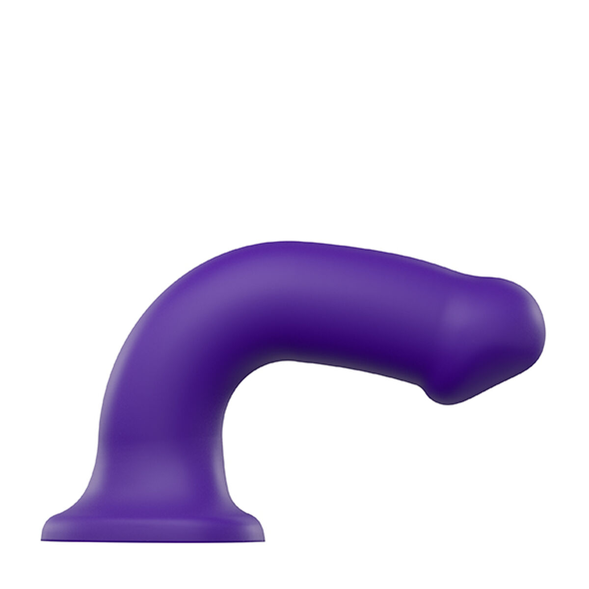 Dildo Dual Density Strap-on-me Purple Silicon - Mărime L