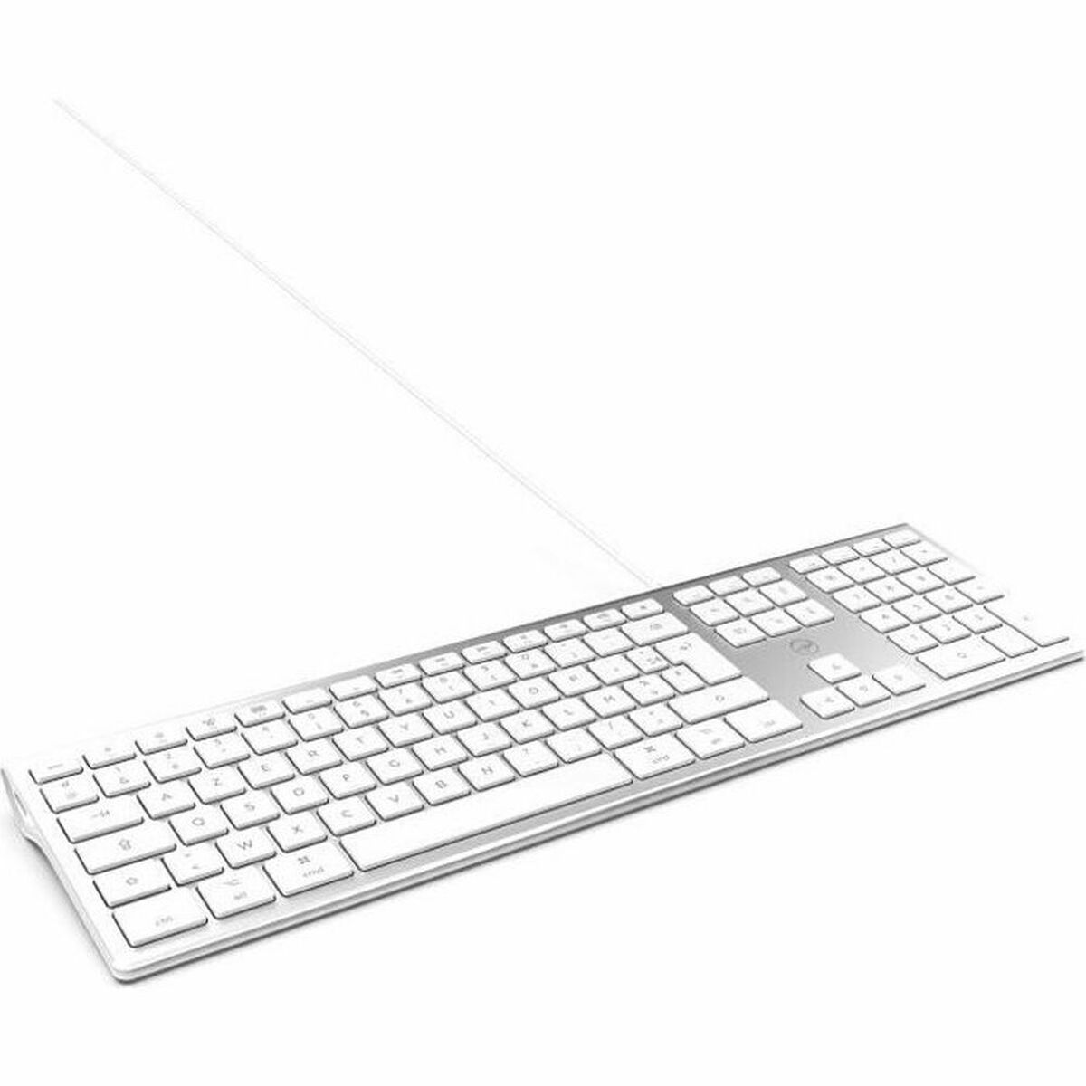 Tastatură Mobility Lab Argintiu Alb Mac OS AZERTY