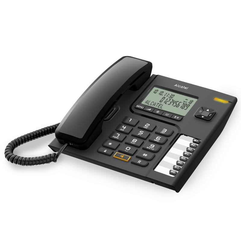 Telefon Fix Alcatel Versatis T76 DECT LED Negru