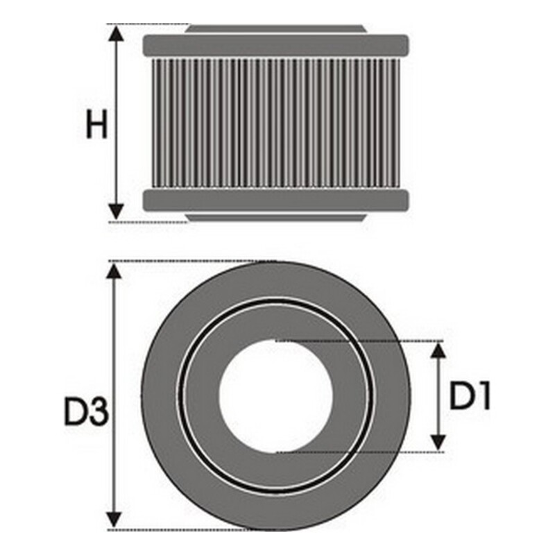 Filtru de aer Green Filters MH0560