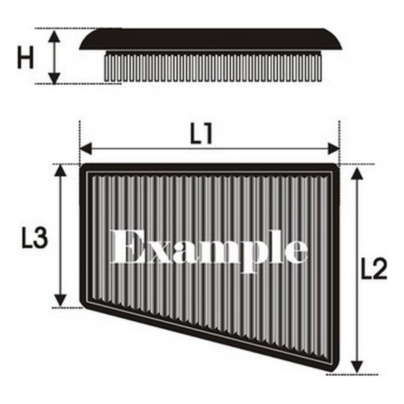 Filtru de aer Green Filters P965021