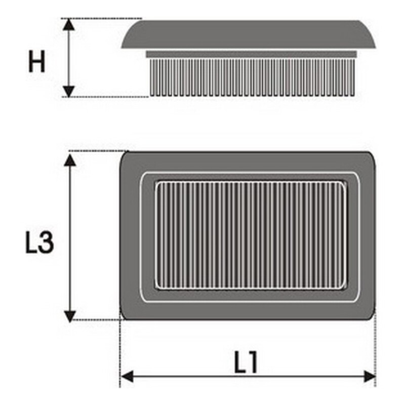 Filtru de aer Green Filters P950333