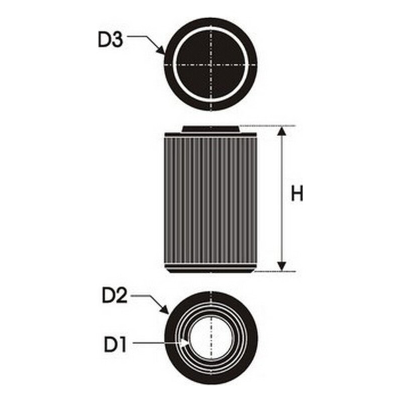 Filtru de aer Green Filters G491608