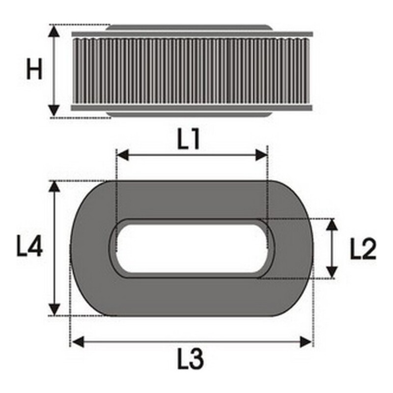 Filtru de aer Green Filters R083234