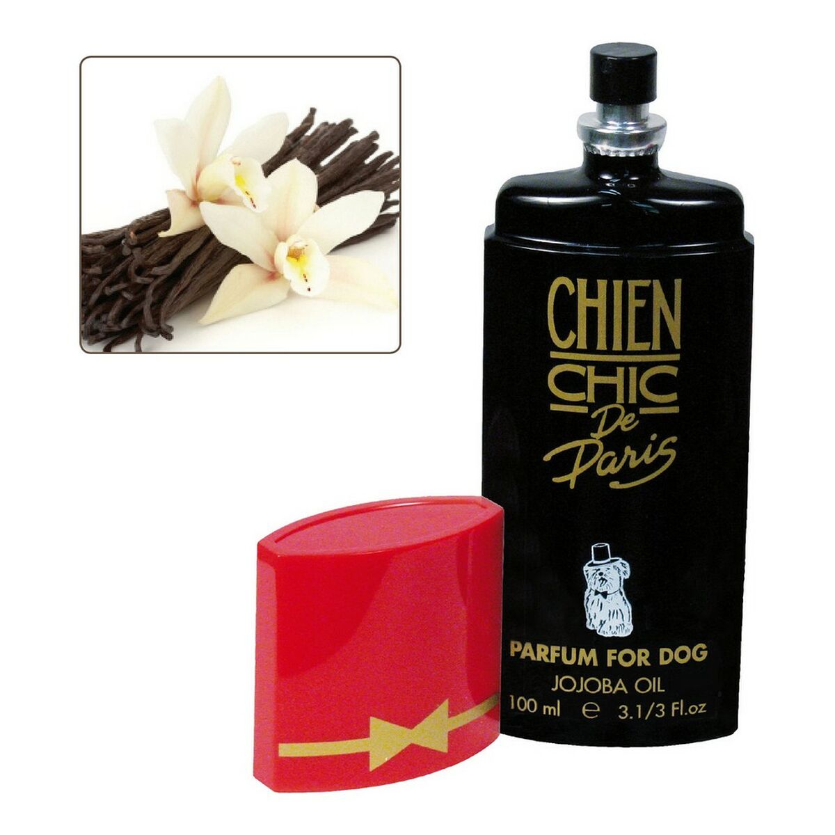 Parfum pentru Animale de Companie Chien Chic Câine Vanilie (100 ml)