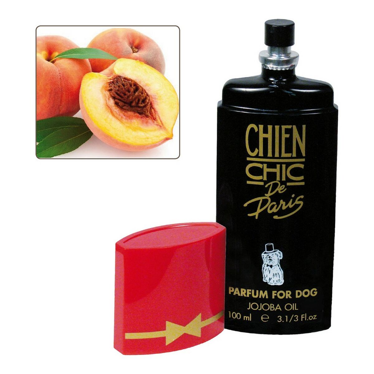 Parfum pentru Animale de Companie Chien Chic Câine Piersică (100 ml)