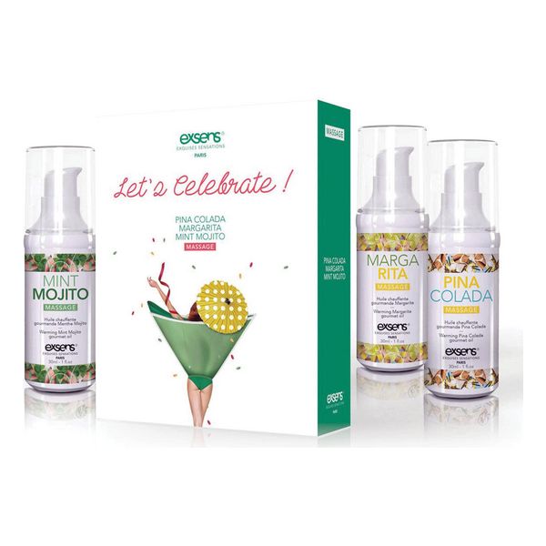 Ulei de Masaj Aromatic Exsens Let's Celebrate (3 pcs)