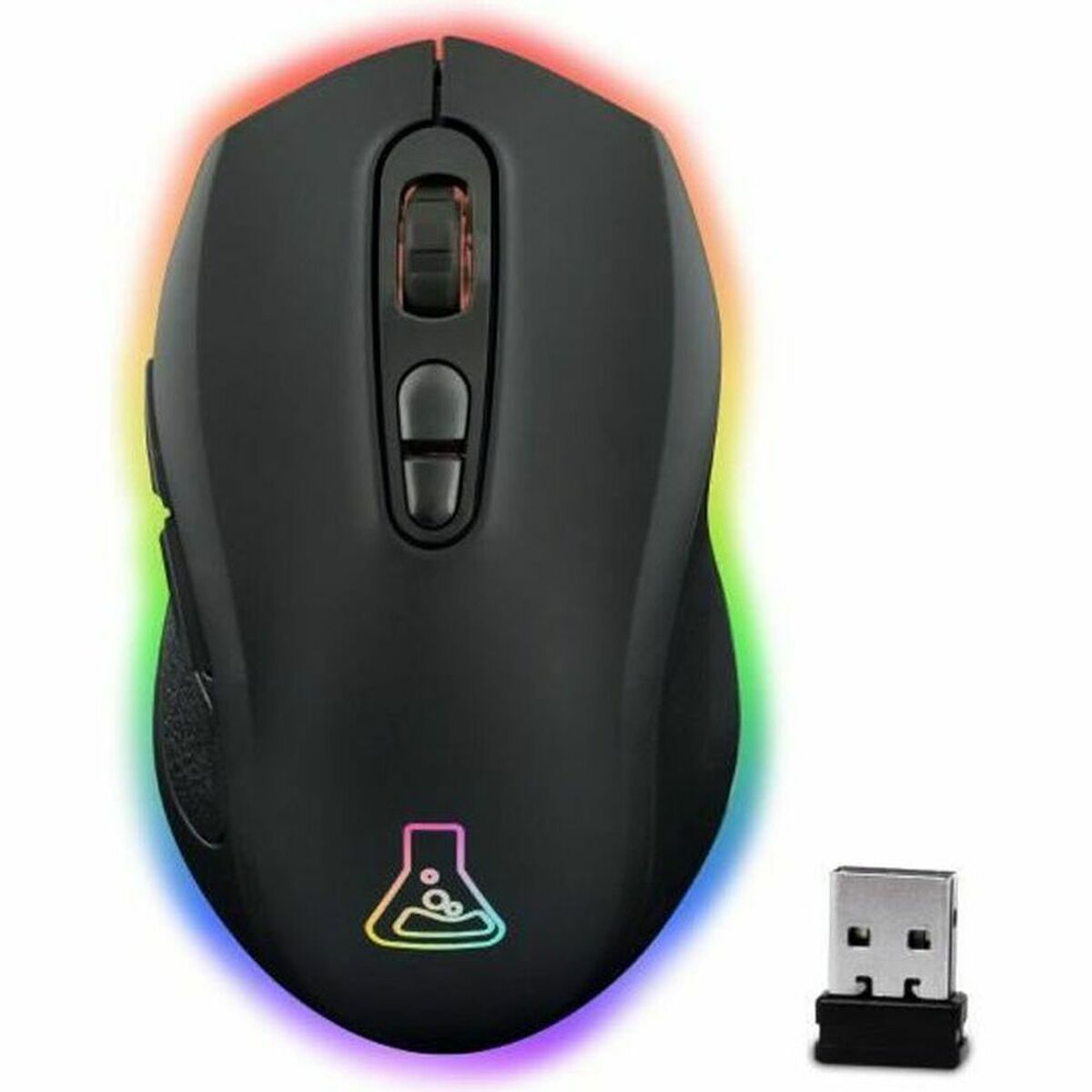 Mouse The G-Lab Kult Neon USB Negru Gaming 2400 dpi