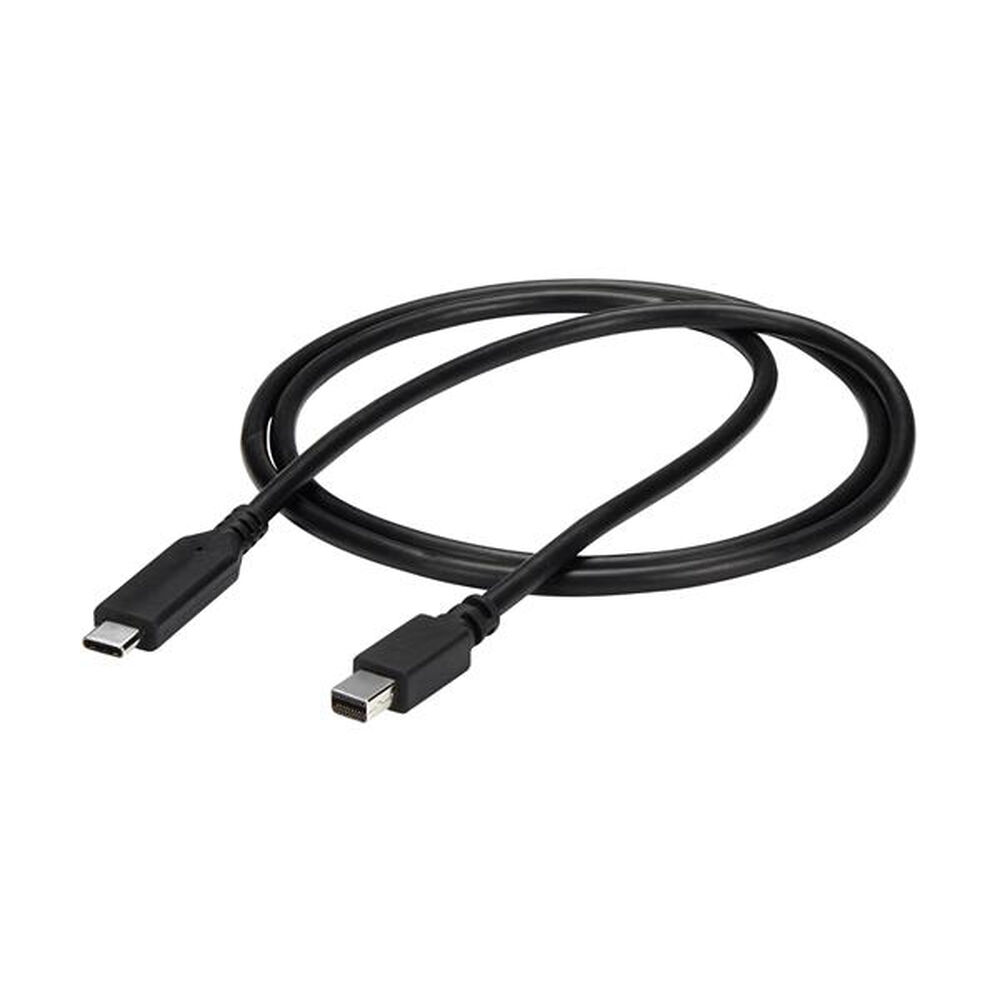 Adaptor USB C la Mini DisplayPort Startech CDP2MDPMM1MB         Negru 1 m