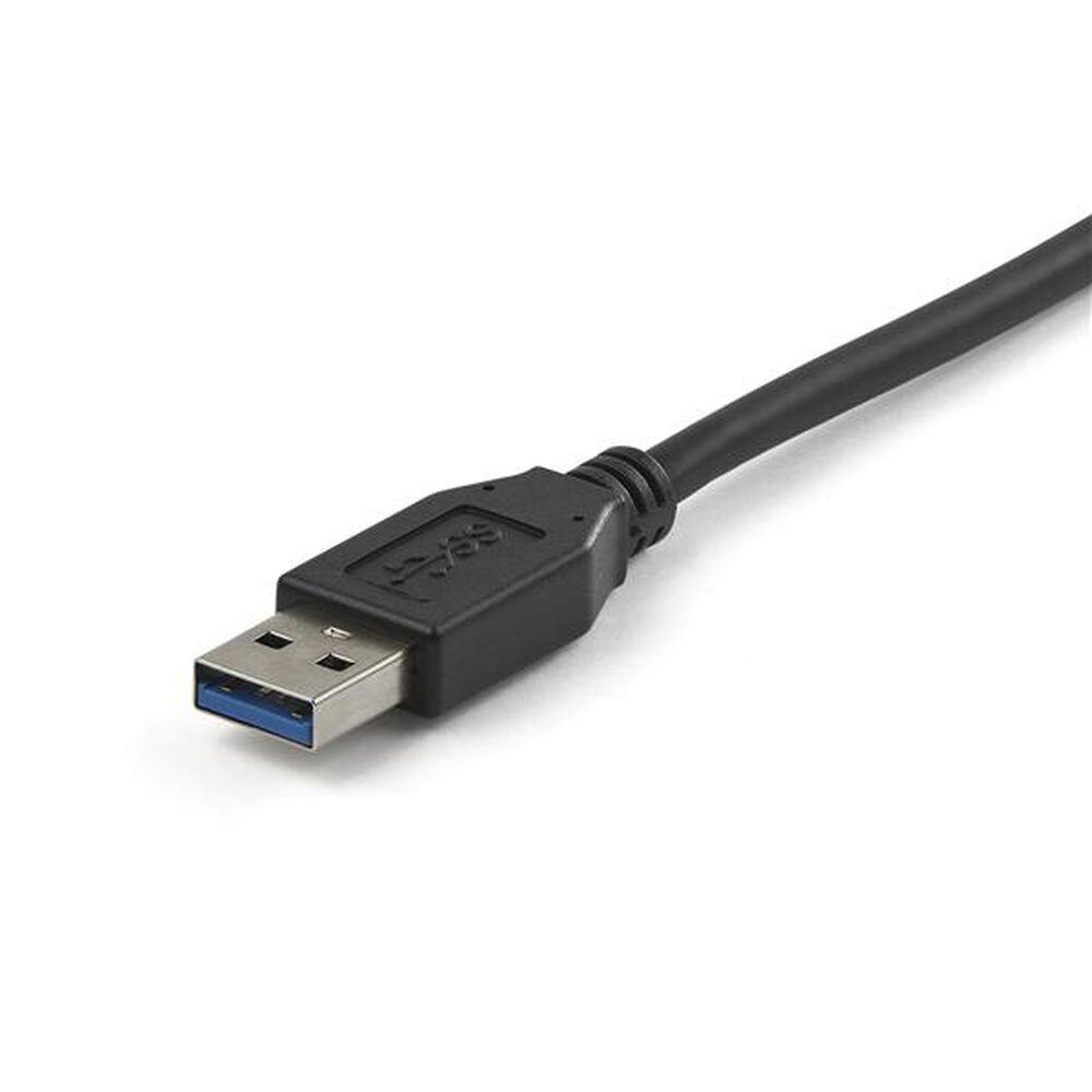 Cablu USB A la USB C Startech USB31AC1M            Negru