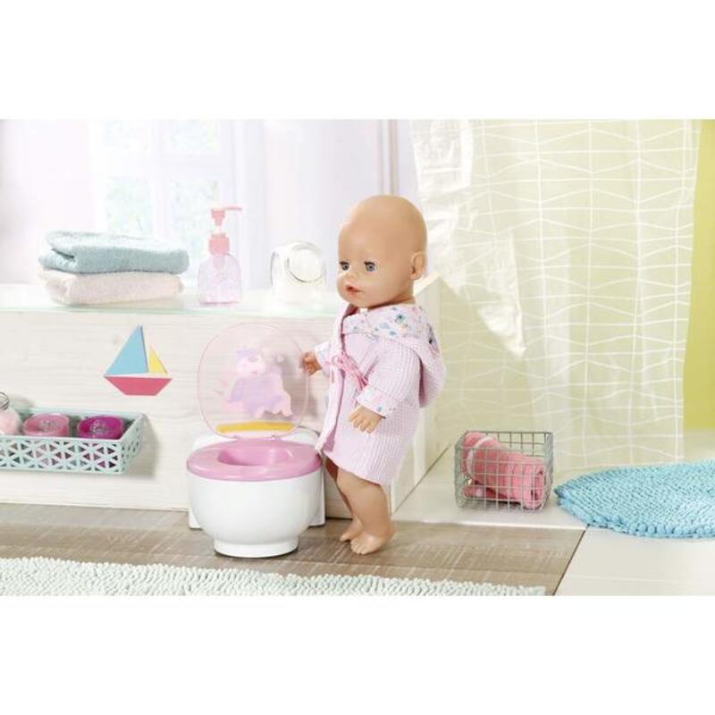 Accesorii pentru papusi Shine Inline Baby Born Bathroom cu sunet (43 cm)