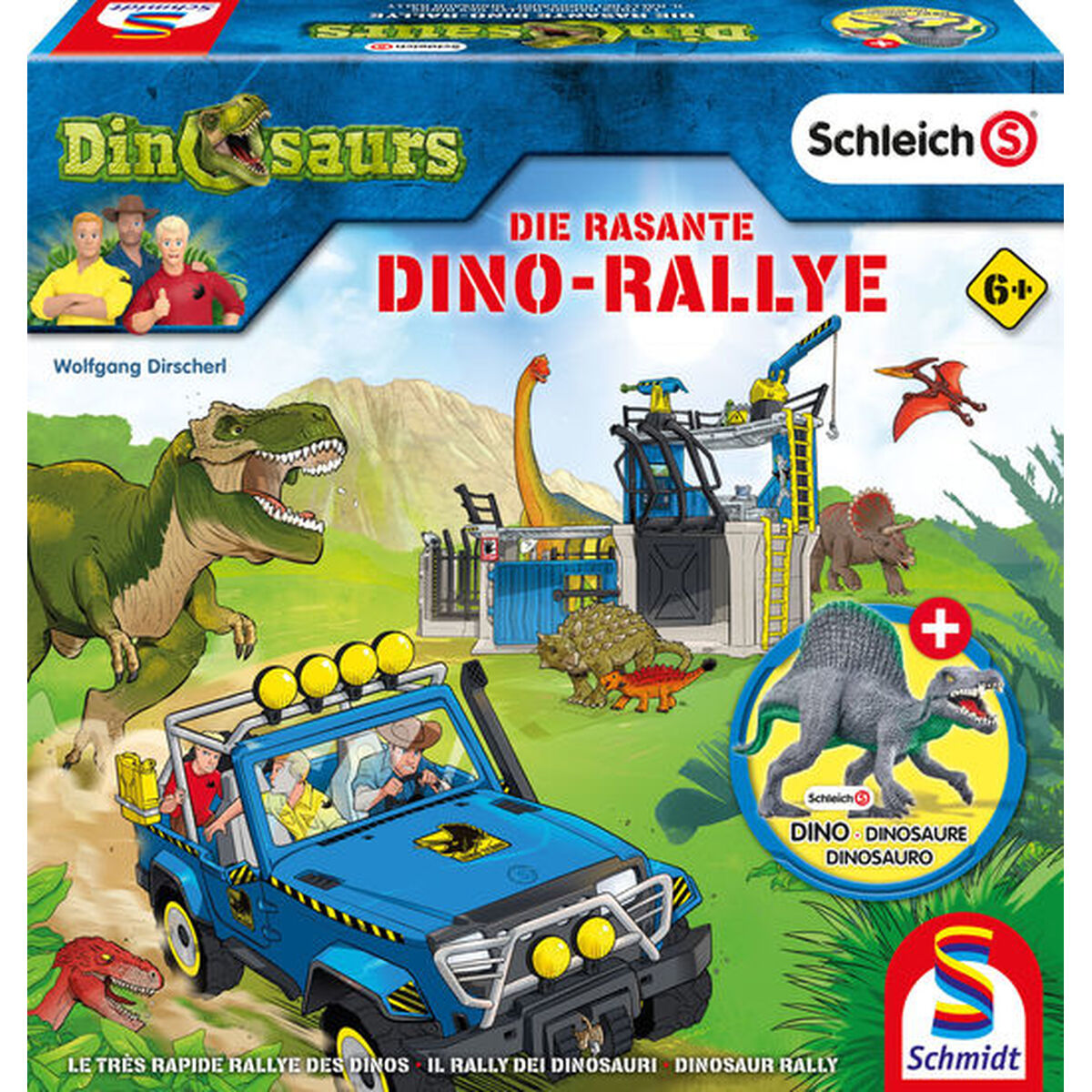 Joc de Masă Schmidt Spiele Dino-Rallye (FR)
