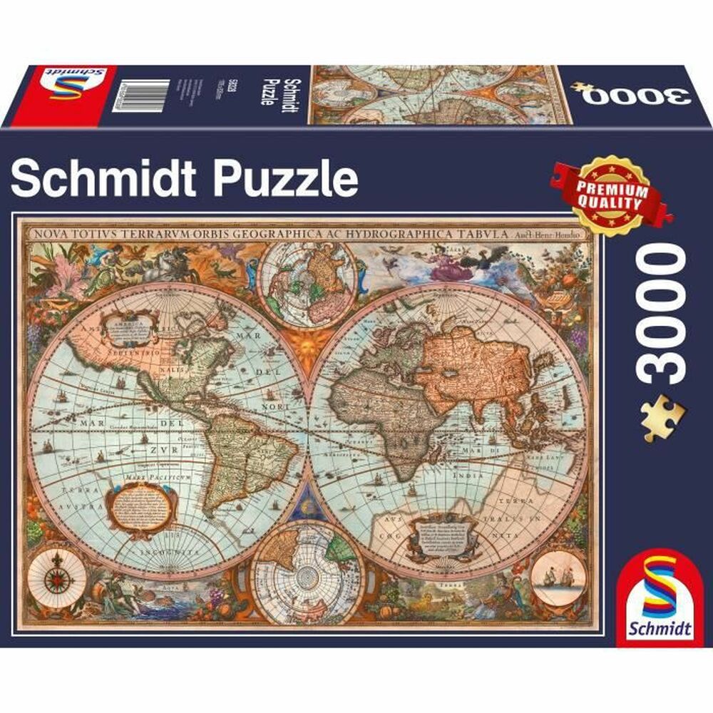 Puzzle Schmidt Spiele Ancient World Map (3000 Piese)