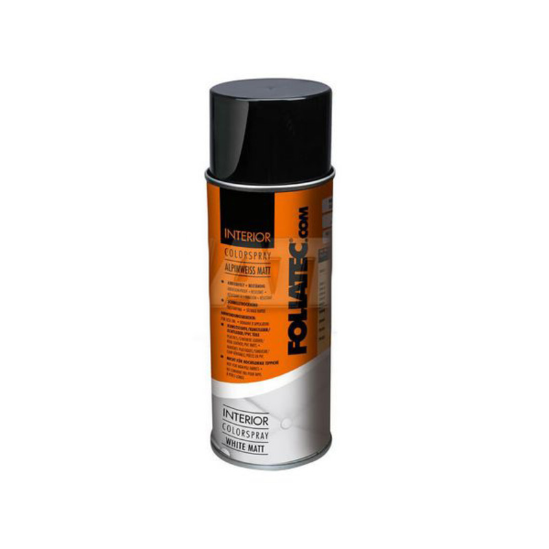 Spray cu vopsea Foliatec 400 ml Mat - Culoare Negru