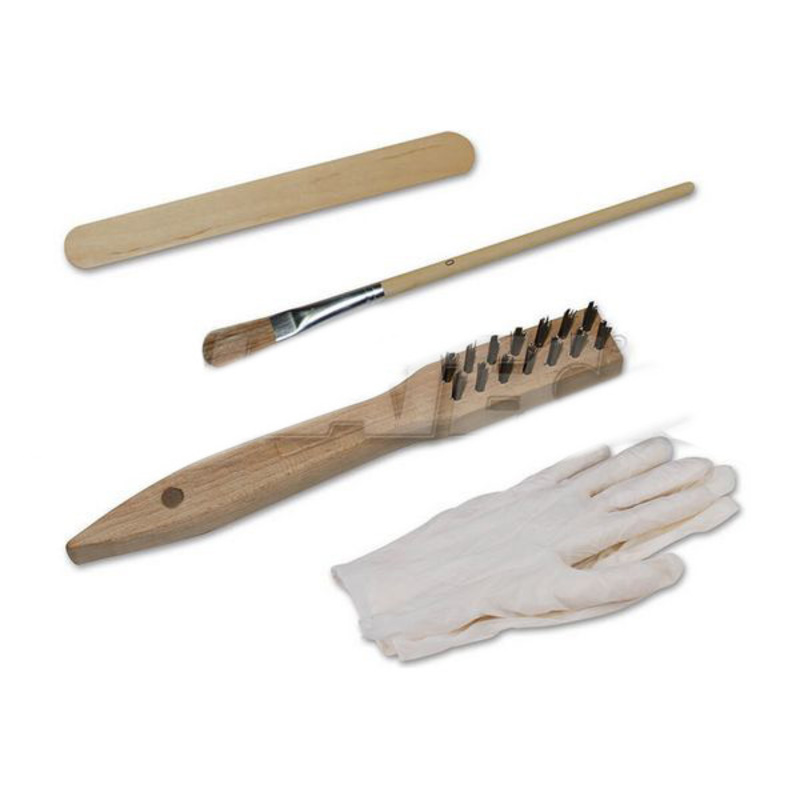 Set de pictură Foliatec (4 pcs) - Culoare Roșu