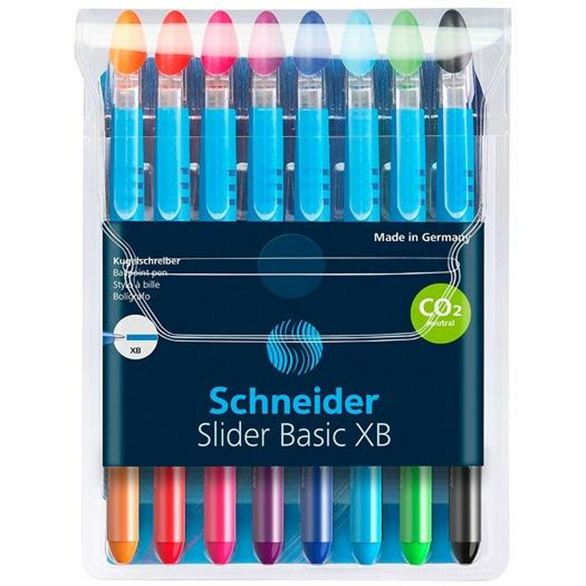 Set de Pixuri Schneider Slider Basic XB Multicolor 8 Piese