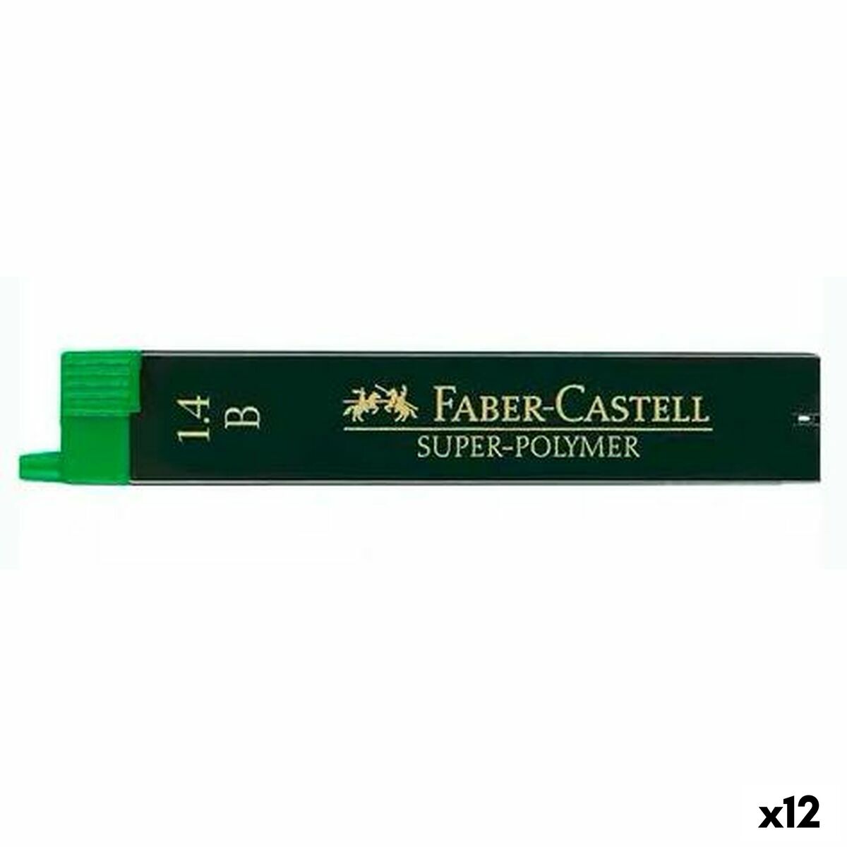 Piese de schimb pentru plumbul creionului Faber-Castell Super Polymer 14 mm 12 Unități
