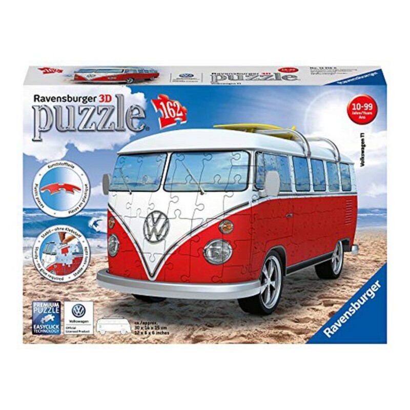 Puzzle 3D Volkswagen Van Ravensburger 12516 162 Piese