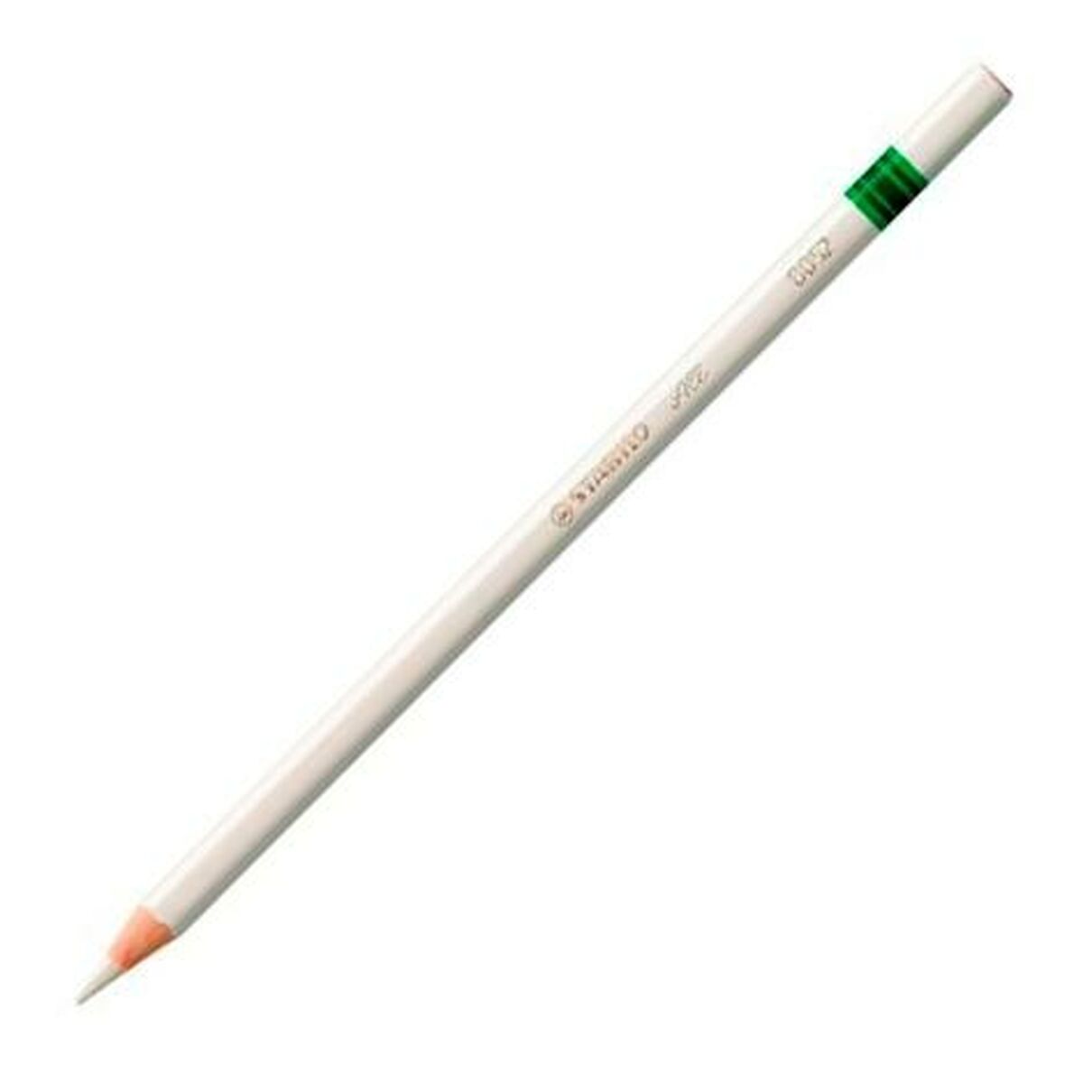Creion Stabilo 	All 8052 Alb (12 Unități)