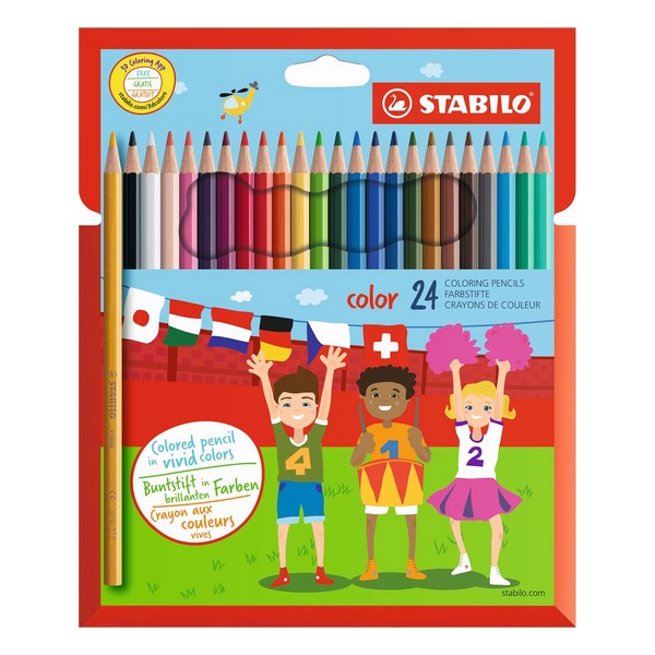 Creioane culori Stabilo CF24 (24 pcs) (Refurbished A+)