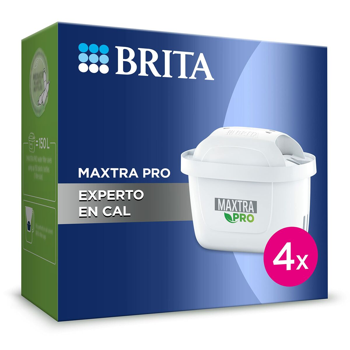 Rezervă Brita MAXTRA PRO CAL Alb Plastic (4 Unități)