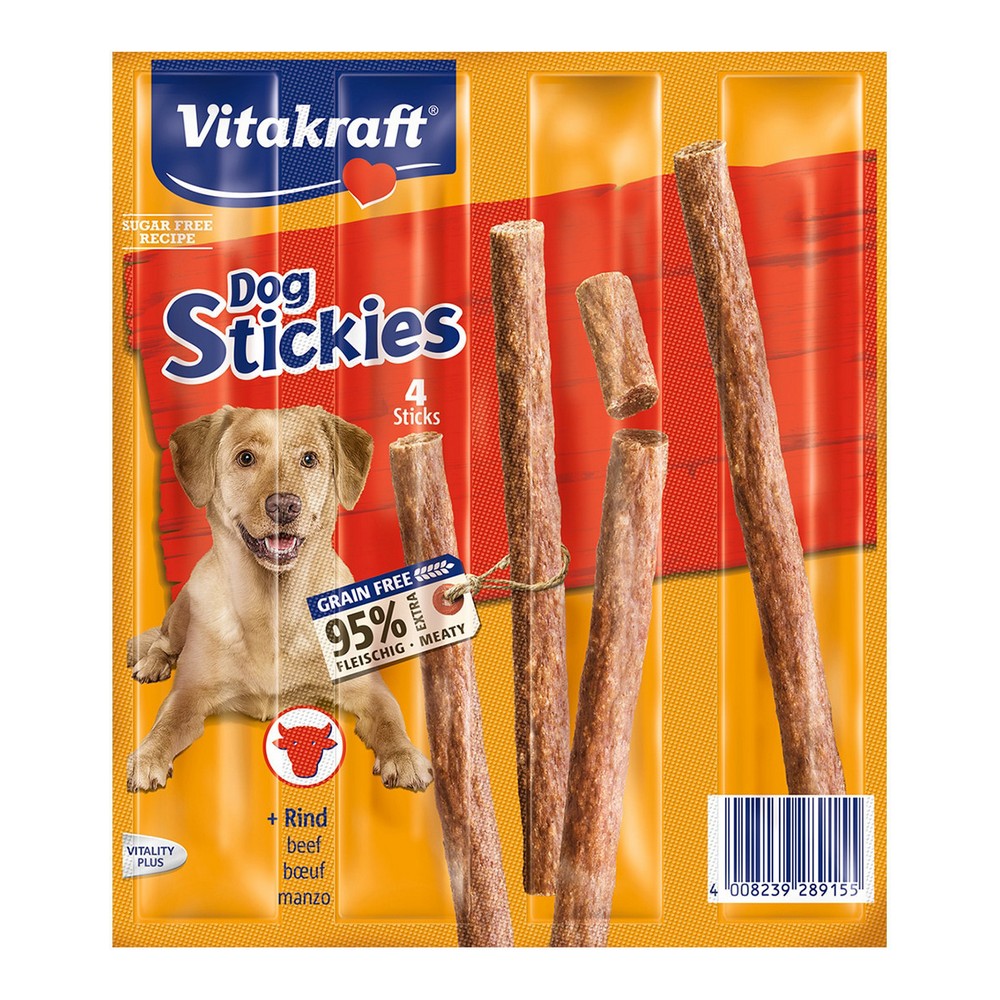 Gustare pentru câini Vitakraft Stickies (44 g)