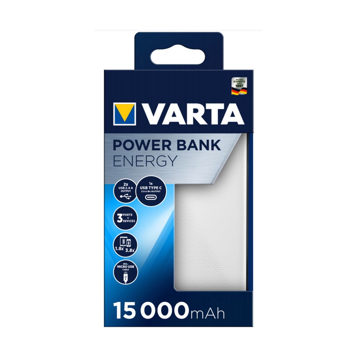 Power Bank Varta Energy 15000