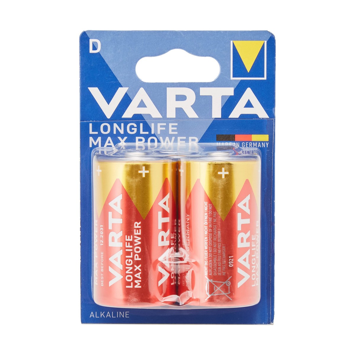 Baterii Varta Long Life Max Power (2 Piese)