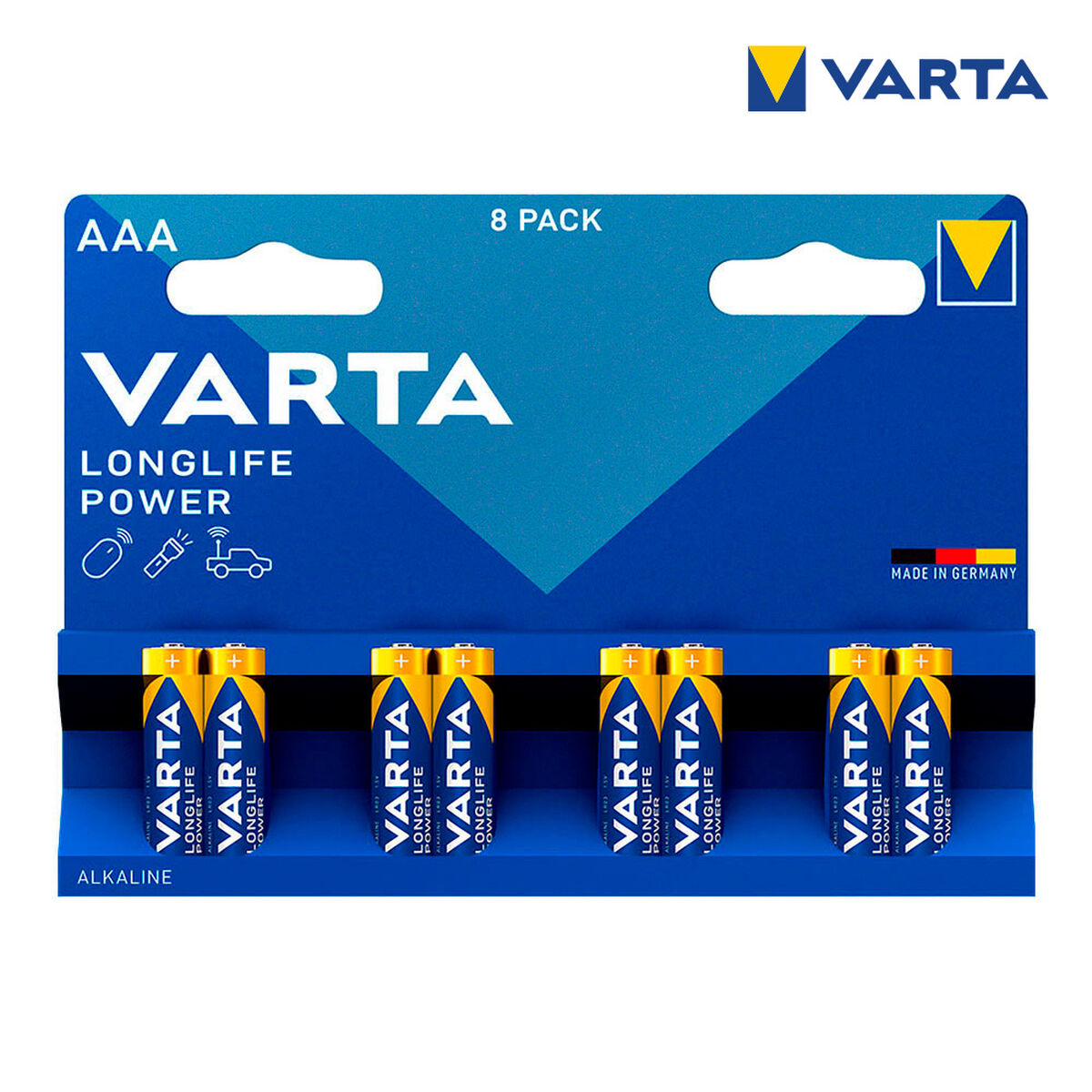 Baterii Varta Long Life Power AAA LR3 (8 Piese)