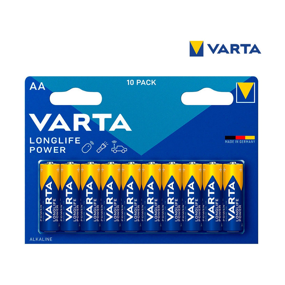 Baterii Varta High Energy AA 10-pack (10 Piese)