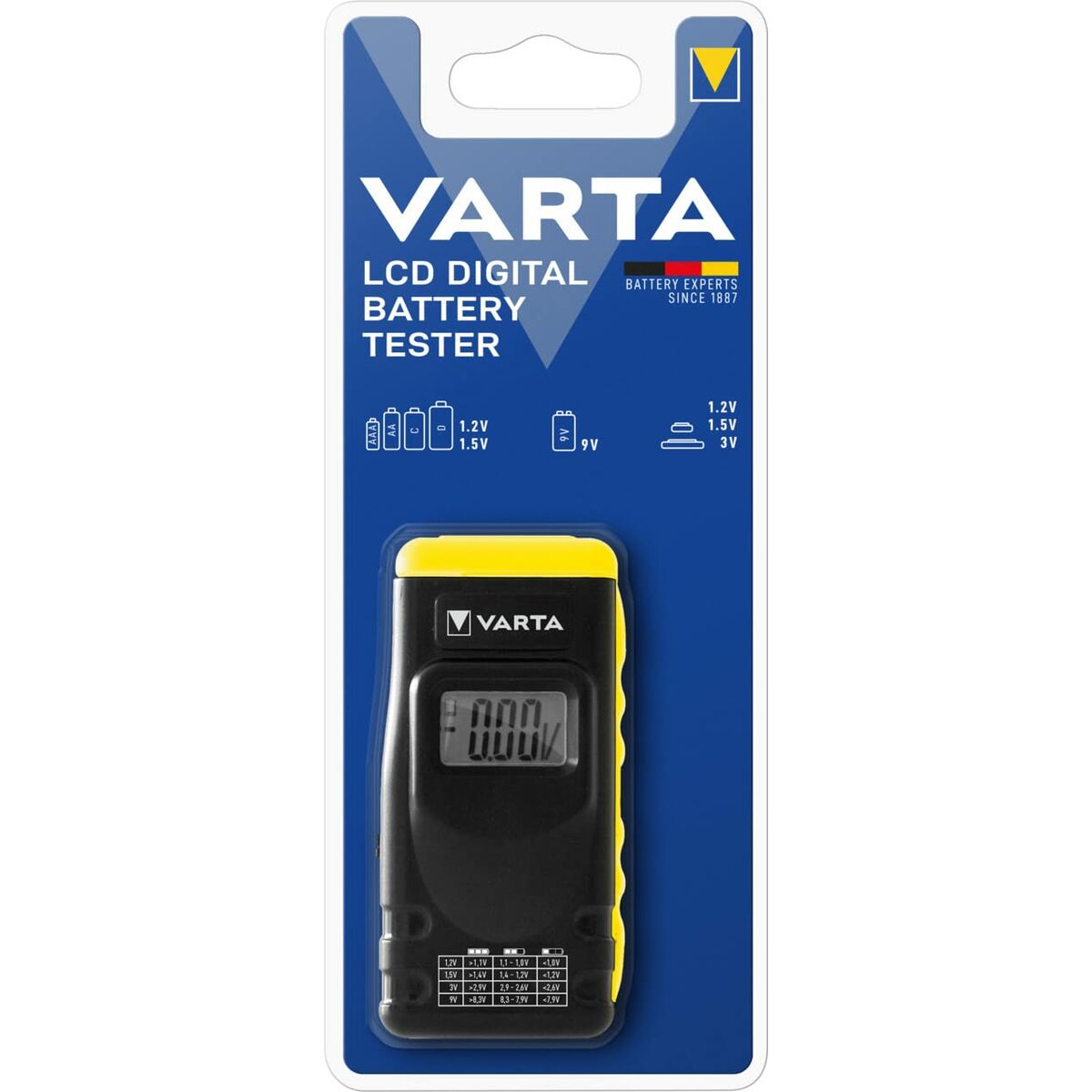 Tester Varta 891 Ecran LCD