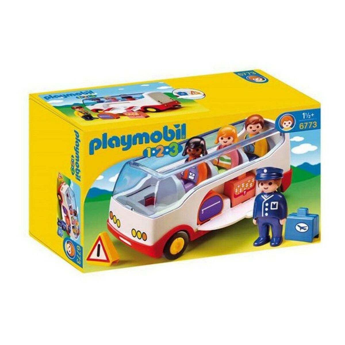 Playset 1.2.3 Bus Playmobil 6773 Alb