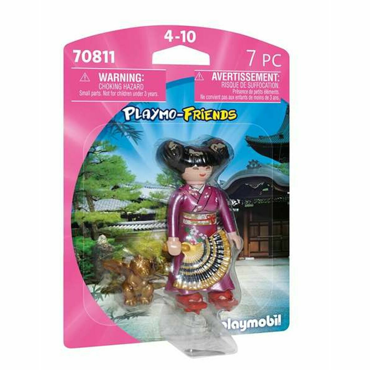 Figura îmbinată Playmobil Playmo-Friends 70811 Japoneză Prințesă (7 pcs)