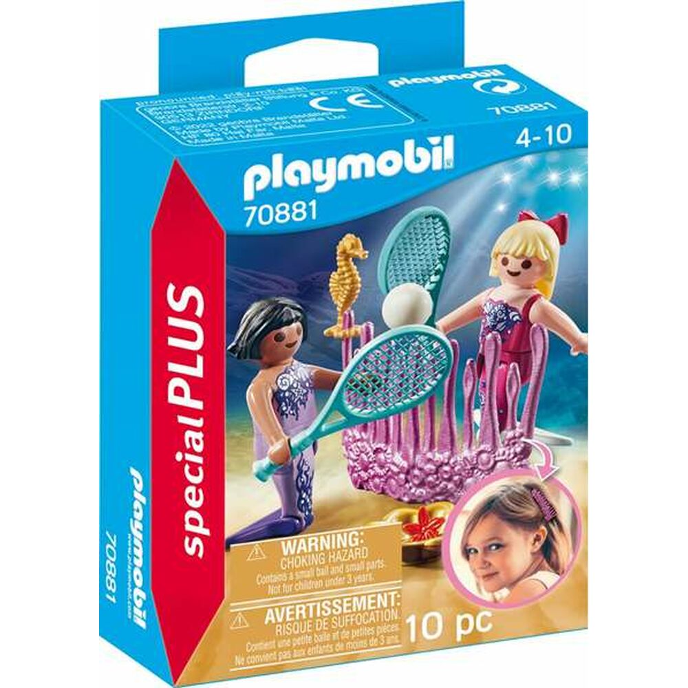 Figura îmbinată Playmobil Special Plus Sirenă Tenis 70881 (10 pcs)